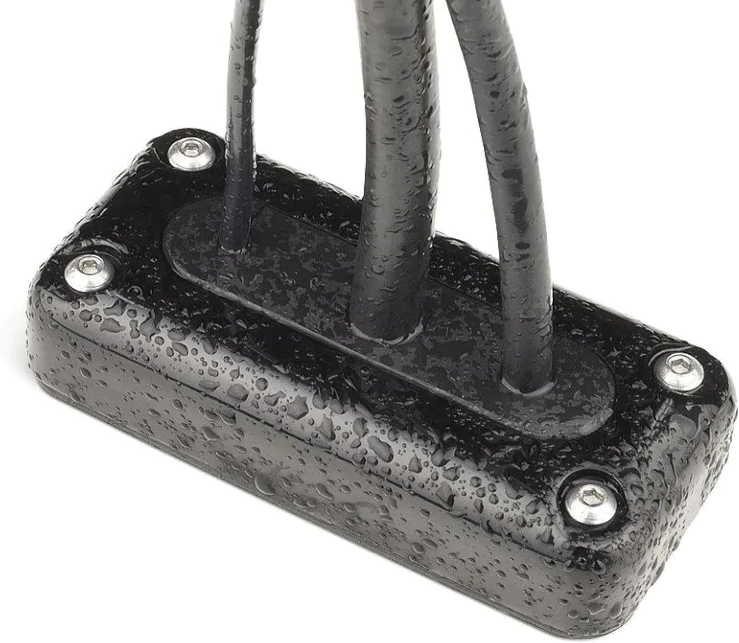 Modern Low-Profile Cable Seal - Black Stainless Steel for Marine Applications