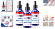 Load image into Gallery viewer, Natural Essential Oil Wart Remover - Safe for Plantar &amp; Genital Warts, 3 Bottles