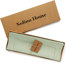 Load image into Gallery viewer, Versatile Sage Green Linen Placemats for Easter &amp; All Occasions - Set of 4