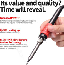 Load image into Gallery viewer, Compact 926 III Soldering Iron Kit with Helping Hands, Iron Tips &amp; Accessories