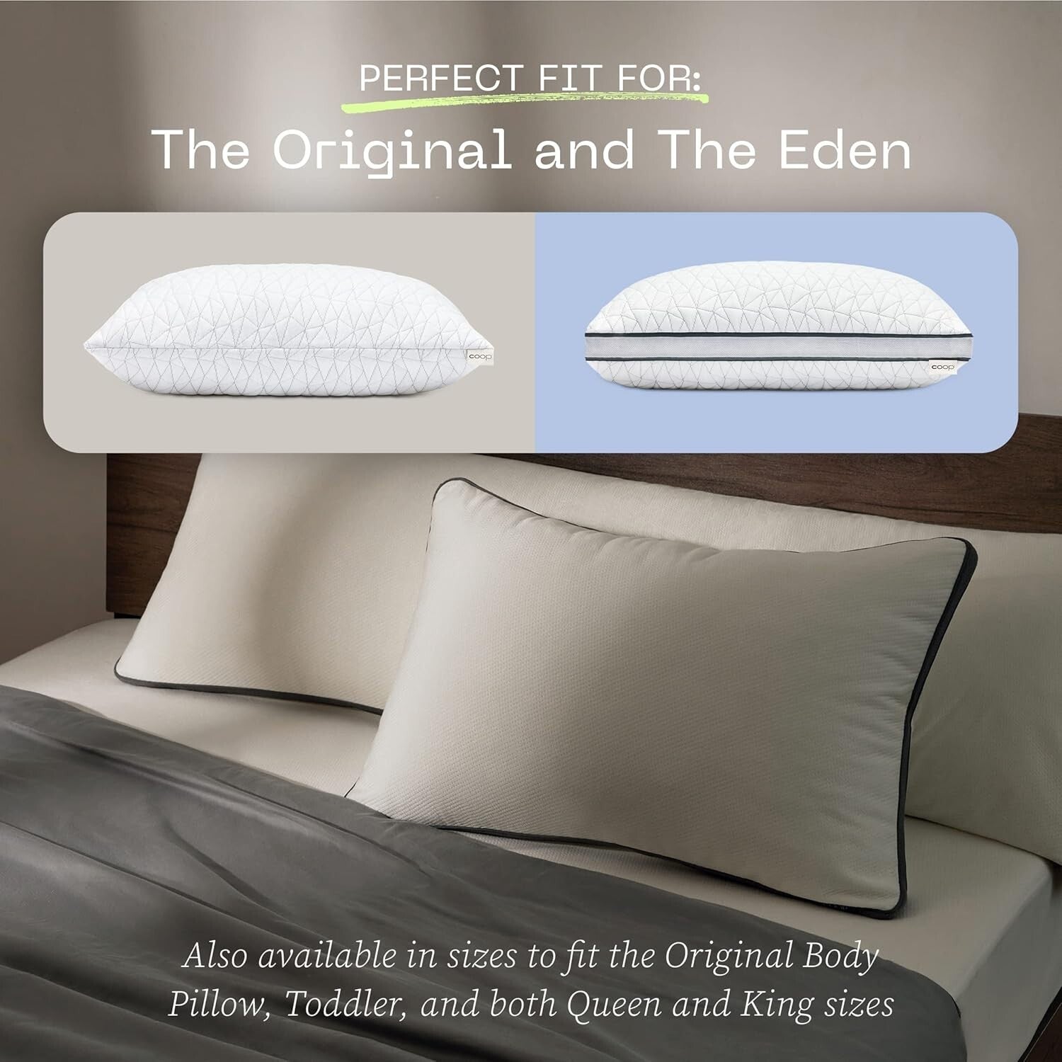 2-Pack King Size Waterproof Pillow Protectors - Ultimate Sleep Hygiene Solution