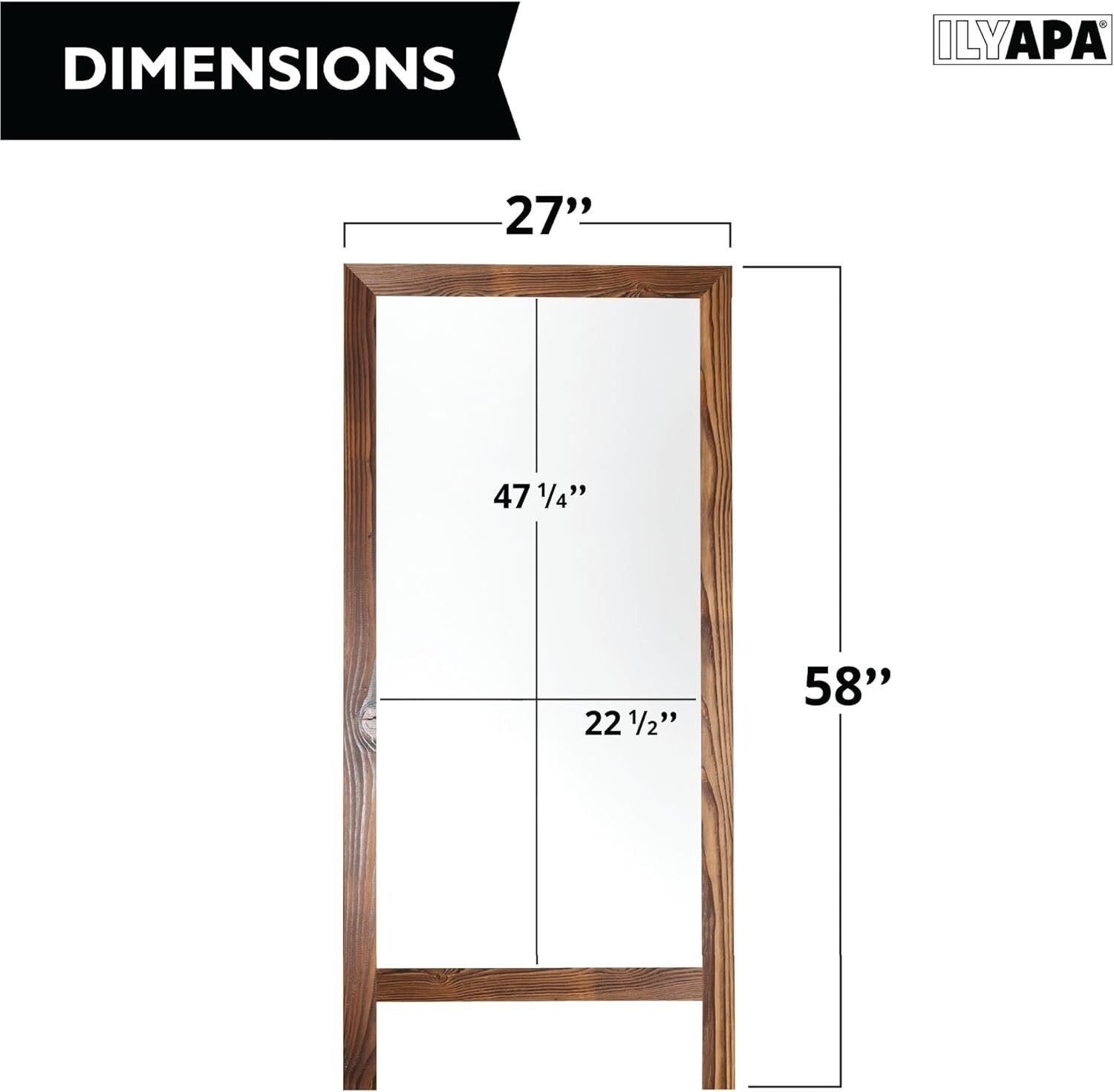 Eye-Catching 58x27 Rustic A-Frame Sign - Double-Sided Menu Board for Outdoor Use