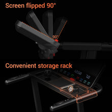 Load image into Gallery viewer, Premium Foldable Treadmill with Dual Cushion and Heart Rate Monitoring, 300lbs