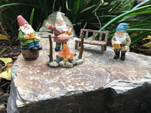 Load image into Gallery viewer, Charming Beer-Loving Gnome Set - Complete 5-Piece Fairy Garden Collection
