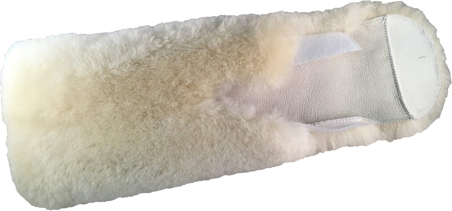 Compact 13" Lambswool Wash Pad with 4-Way Swivel Holder - Easy Vehicle Care