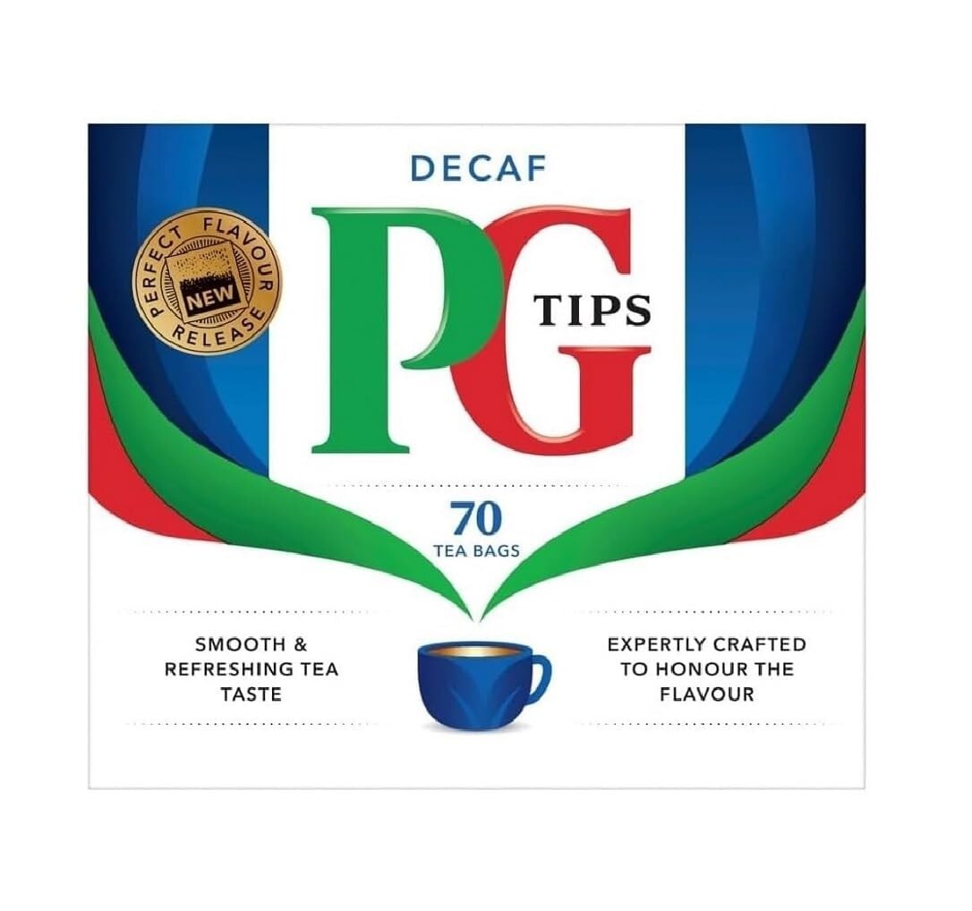 Delicious Decaf Tea Bags - Eco-Friendly Non-Pyramid Pack of 6 (420 Count)