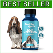 Load image into Gallery viewer, Comprehensive Ear Infection Cure for Pets - 100% Natural Ingredients, 400 Pills
