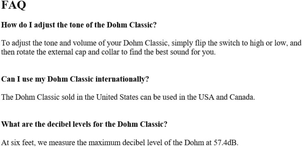 Dohm Classic White Noise Machine - Soothing Sleep Therapy for Adults & Babies