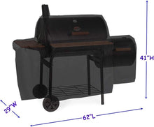 Load image into Gallery viewer, Heavy-Duty Weather Resistant Grill Cover for Char-Griller Smokers - Easy Clean