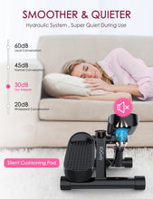 Load image into Gallery viewer, Portable Mini Stepper with Resistance Bands - Adjustable Height 330LBS Capacity