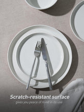 Load image into Gallery viewer, Elegant 12-Piece Stoneware Dinnerware Set for 4 - Scratch Resistant &amp; Microwa...