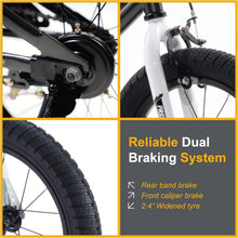 Load image into Gallery viewer, Sporty Kids Bike with BMX Design - 20-Inch Balance to Pedal, Adjustable Features