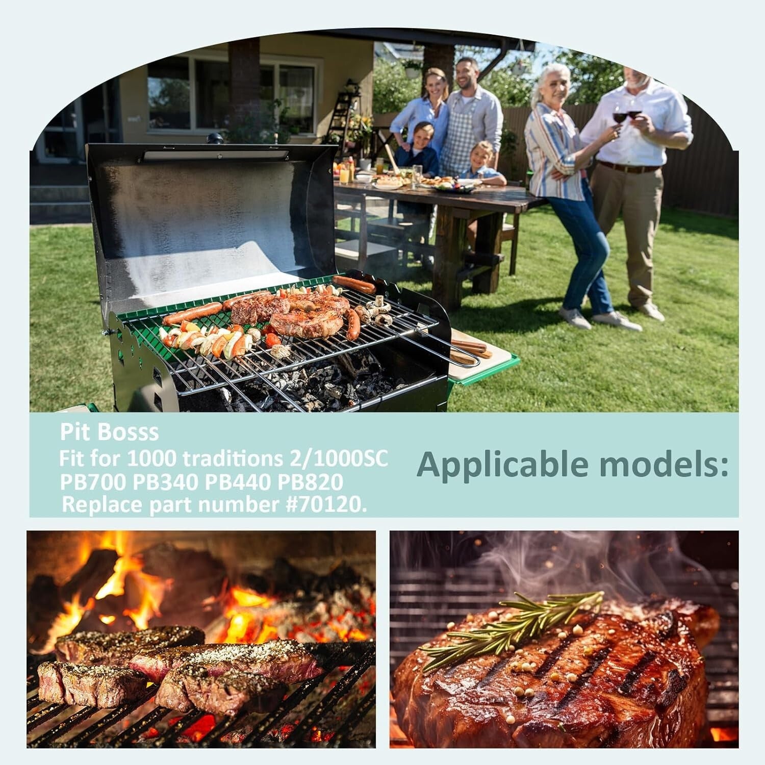 Digital Thermostat Control Board for Pit Boss Grill - Eight Temperature Settings