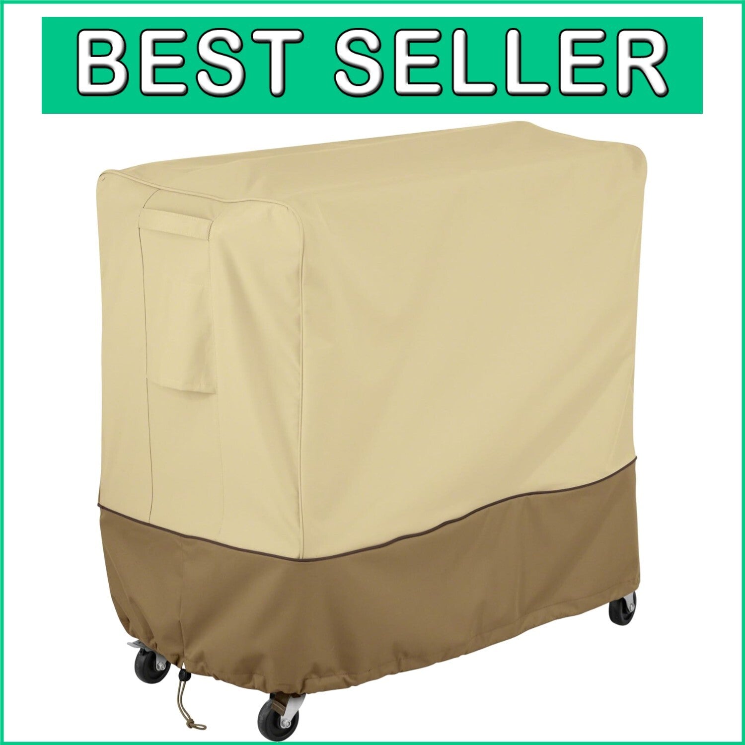 Elegant 80 Qt Rolling Deck Cooler Cover - Durable & Weatherproof Protection