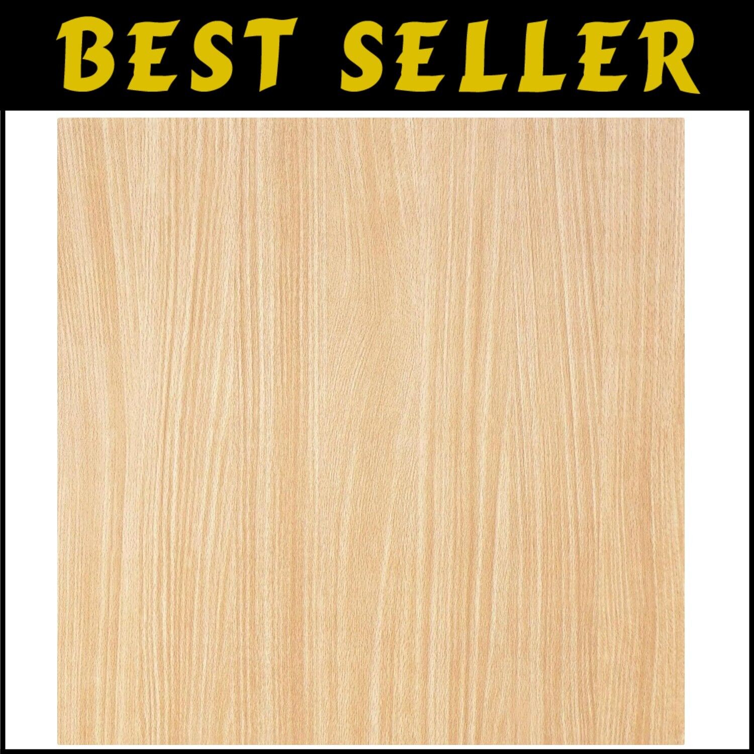 Versatile Light Wood Contact Paper for Smooth Surfaces - 1 Roll 48.23 sq. ft.