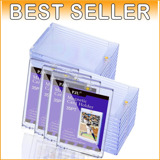 120-Count Magnetic Card Holder with U-V Protection for Sports & Trading Cards