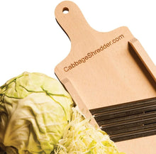 Load image into Gallery viewer, Fast Vegetable Cutting with Three Blades: Wooden Slicer for Healthier Meals