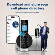 Load image into Gallery viewer, Cordless DECT 6.0 Phone System with Digital Answering &amp; Bluetooth Connectivity