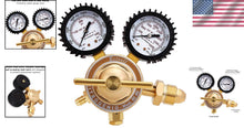 Load image into Gallery viewer, High-Performance Nitrogen Regulator 0-600 PSI with Gauge - Brass Inlet/Outlet
