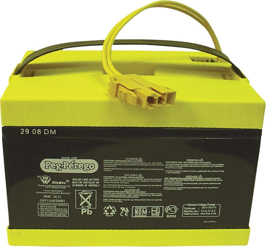 High Capacity Sealed Battery for 24V Vehicles - Quick Connect Convenience