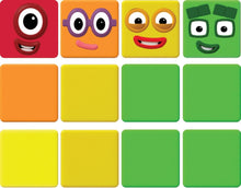 Load image into Gallery viewer, Home &amp; Classroom Numberblocks Characters Reusable Decals - Math Learning Tools