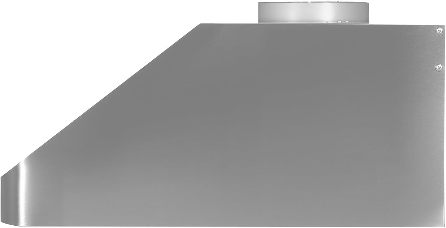Stainless Steel Under Cabinet Range Hood: 500 CFM, Touch Control & LED Lighting