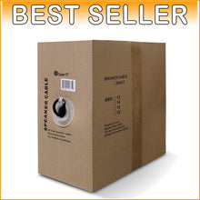 Load image into Gallery viewer, Premium 500FT 14AWG OFC Speaker Wire for Outdoor &amp; In-Wall Installations