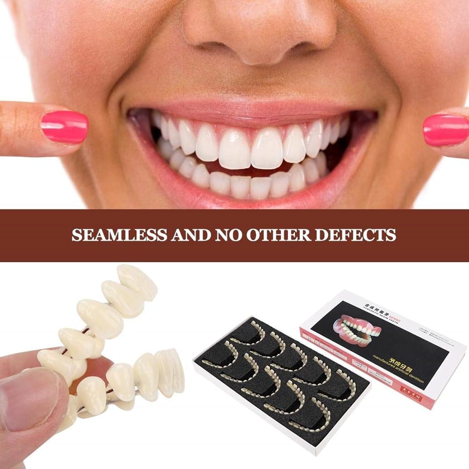 Customizable Teaching Model Set of 280 Resin Dentures for Dentistry Students