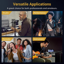 Load image into Gallery viewer, Professional XLR Microphone with Hypercardioid Pickup for Crystal-Clear Sound