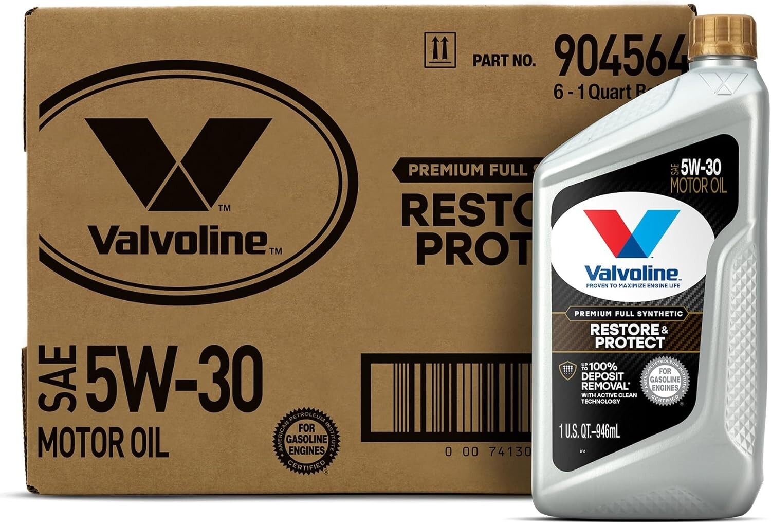 Full Synthetic 5W-30 Oil - Advanced Protection for New and High-Mileage Vehicles