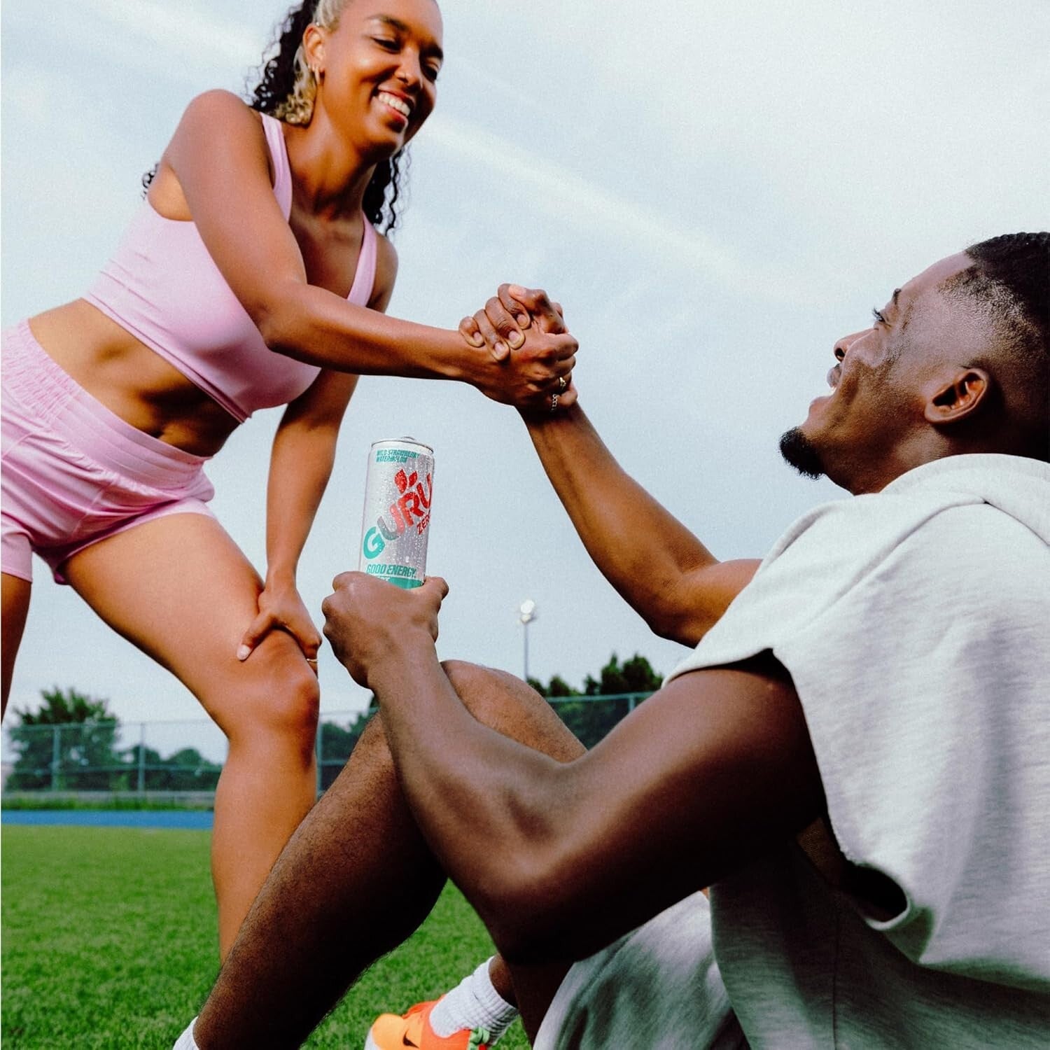 Clean Energy with Zero Sugar: Wild Strawberry Watermelon Organic Energy, 24 Cans