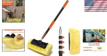 Load image into Gallery viewer, Multi-Purpose Extendable Cleaning Brush - Soft Bristle Head for Cars and More
