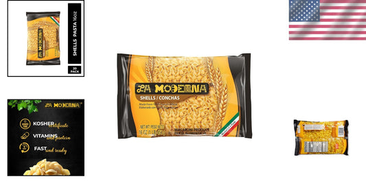 Classic Shell Pasta made with Durum Wheat – Easy, Quick Meals, Pack of 20