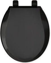 Load image into Gallery viewer, Sleek Black Toilet Seat with ReadyLatch for Effortless Cleaning &amp; Comfort