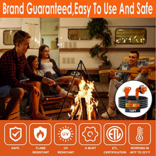 Load image into Gallery viewer, Durable 10ft 30 Amp RV Extension Cord with Twist Lock &amp; Reverse Polarity Light