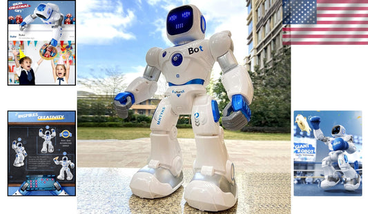 Rechargeable Voice-Controlled Robot for Kids - Perfect Gift for Ages 4-9