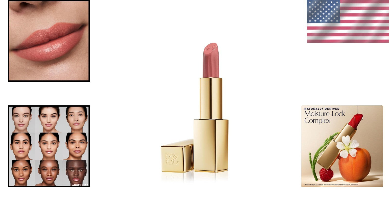 Luxurious Hi-Lustre Lipstick 546 - Angel Lips: Stunning Shimmer Finish