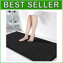 Load image into Gallery viewer, Luxury Chenille Bathroom Runner Rug 60.2 x 24 - Soft, Non-Slip, and Absorbent