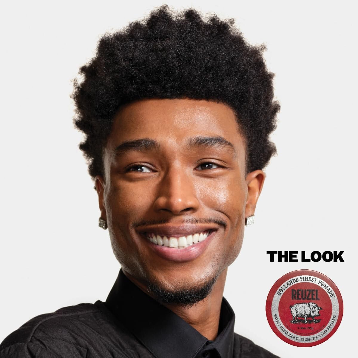 Vanilla Cola Scent Red Pomade - High Shine, Medium Hold, 12 oz Gloss Finish