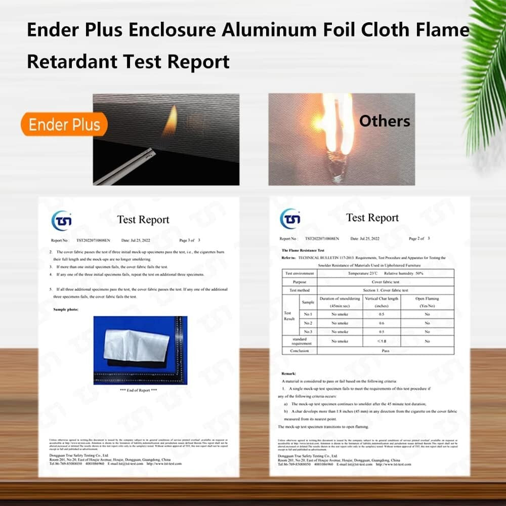 Portable Constant Temperature Enclosure for 3D Printing - Fireproof & Easy Setup