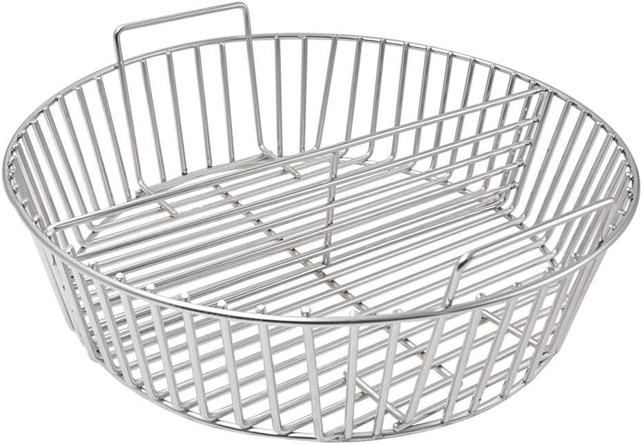 Premium Stainless Steel Charcoal Ash Basket for X-Large Big Green Egg Grills