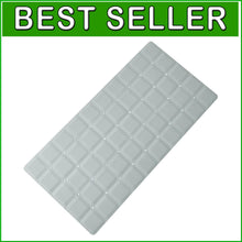 Load image into Gallery viewer, Premium Non-Slip Silicone Bath Mat - Jumbo Size for Textured Tubs, 35.8x17.7