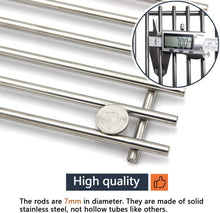 Load image into Gallery viewer, 17" Grill Grates - Solid SUS 304 Stainless Steel for Nexgrill, Kenmore, Uniflame