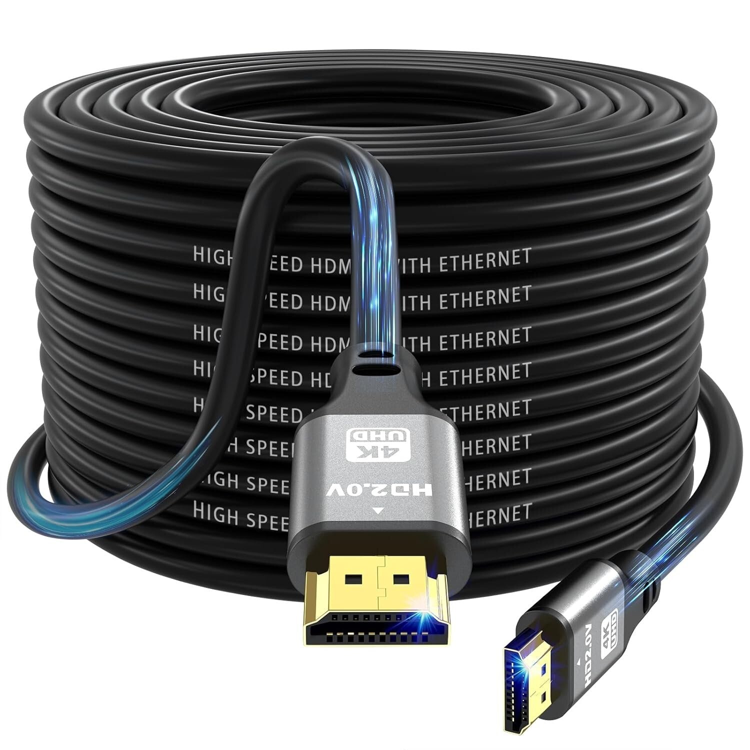 75 FT High-Speed 4K HDMI Cable, 18Gbps with ARC & HDR for Gaming & Streaming