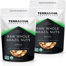Load image into Gallery viewer, Organic Raw Brazil Nuts 2 Lbs - Unsalted, Rich in Selenium, Vegan &amp; Gluten-Free