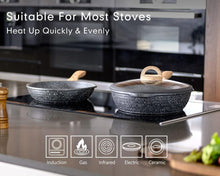 Load image into Gallery viewer, Complete Nonstick Cooking Set - 20 Pcs of Induction and Gas Compatible Cookware