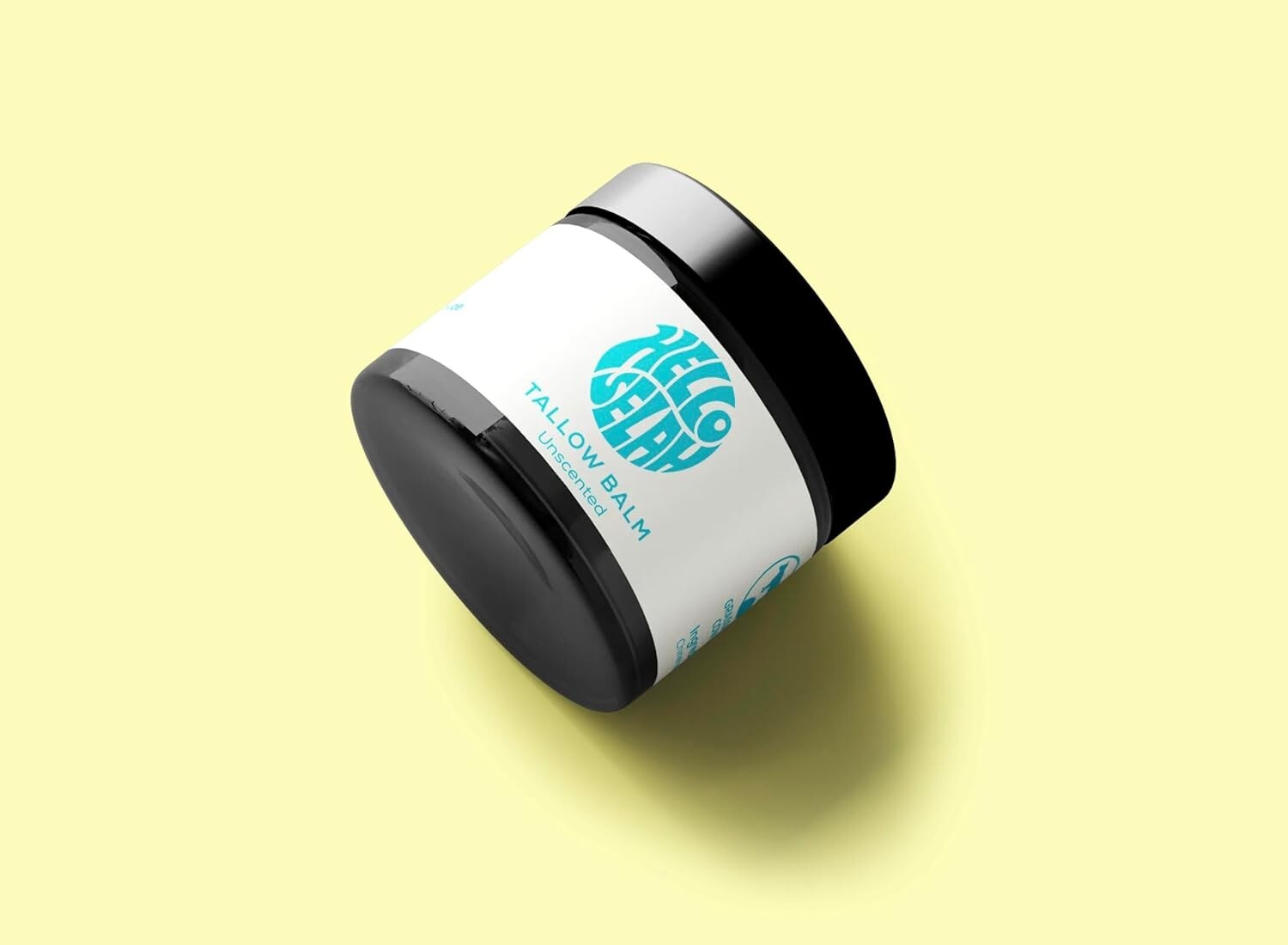 Organic Beef Tallow Balm - Unscented Moisturizer with Jojoba Oil for Vital Skin