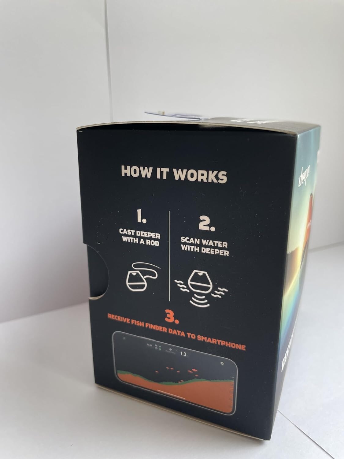 Wireless Fish Finder with Smartphone App - Perfect for Shore or Kayak Fishing