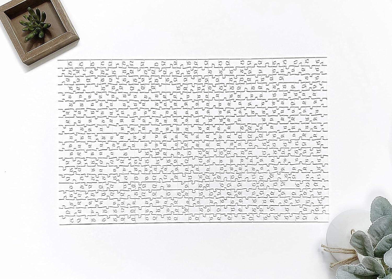 Clearly Impossible 500 Piece Acrylic Jigsaw Puzzle for Adults - Modern Challenge