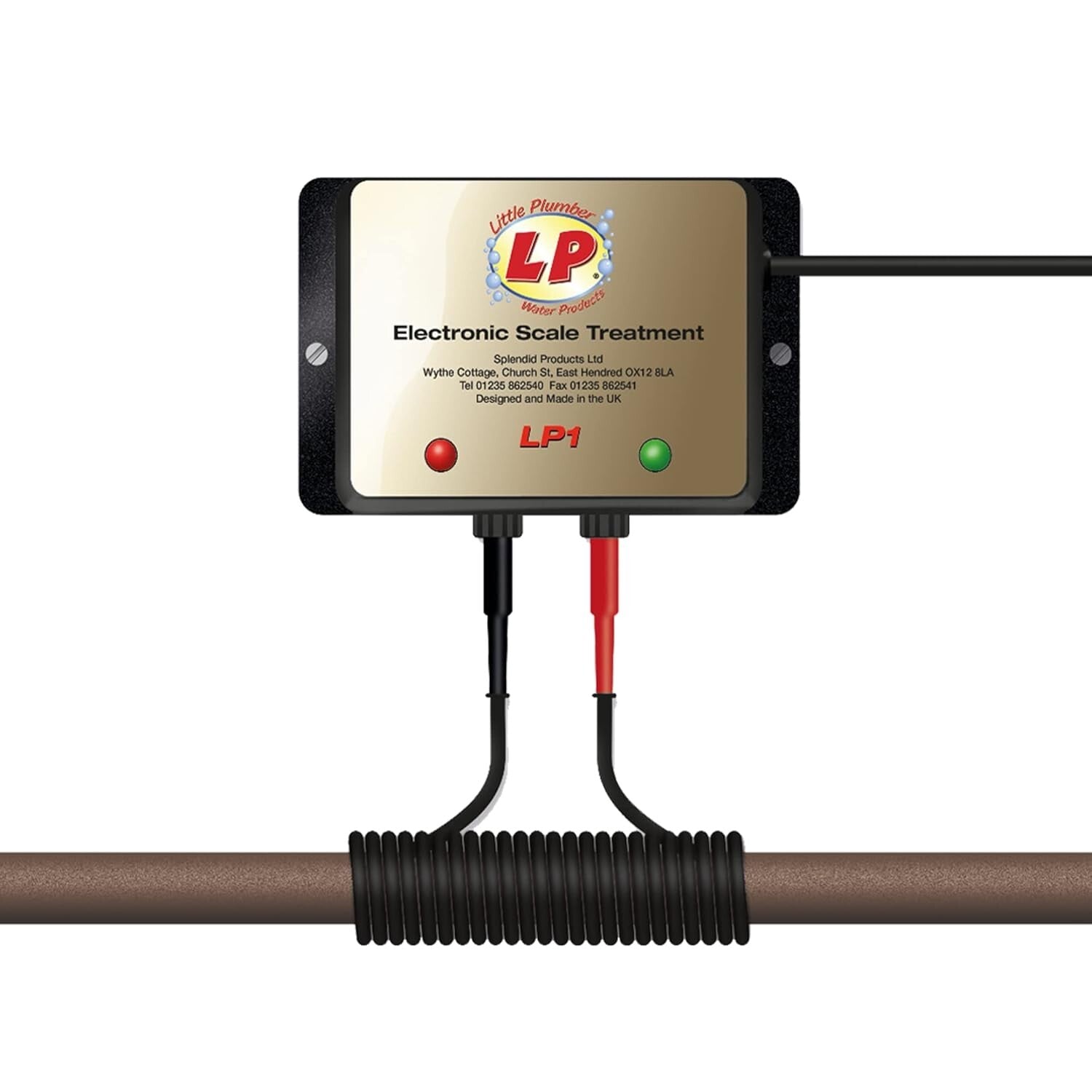 Electronic Water Softener System - No Salt, Easy Install & One Year Guarantee